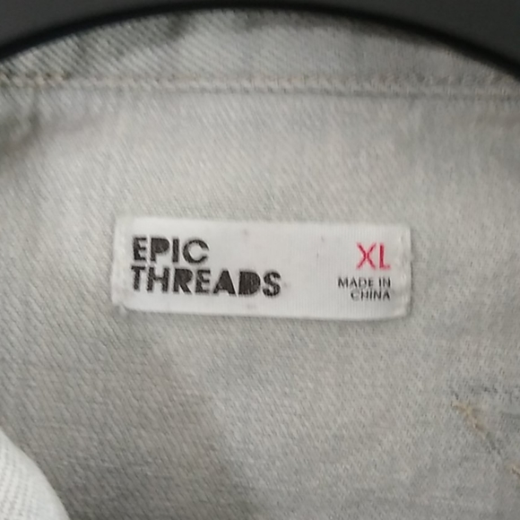 Epic Threads star destress jean jacket - Picture 3 of 8
